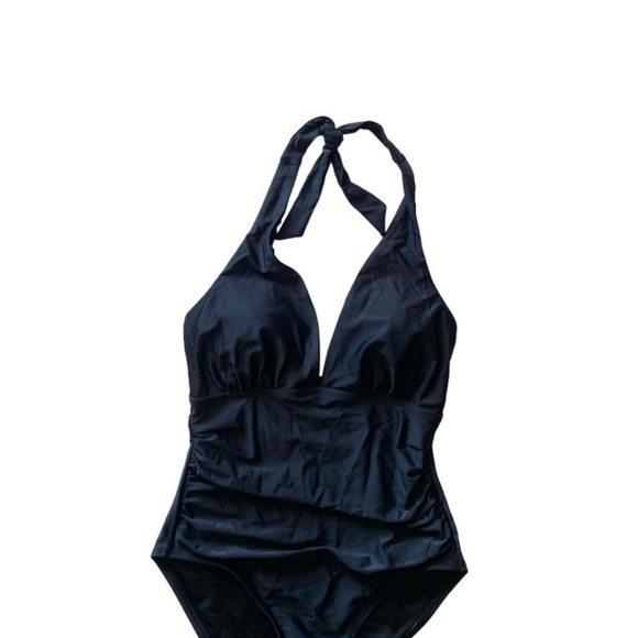 DKNY One Piece Halter Swimsuit, Size Medium - Picture 4 of 7